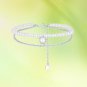 jewelry S925 sterling silver pearl bracelet double-layer bracelet hand jewelry