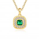 Girl's 925 sterling silver necklace, fashionable and simple pendant necklace accessories wholesale