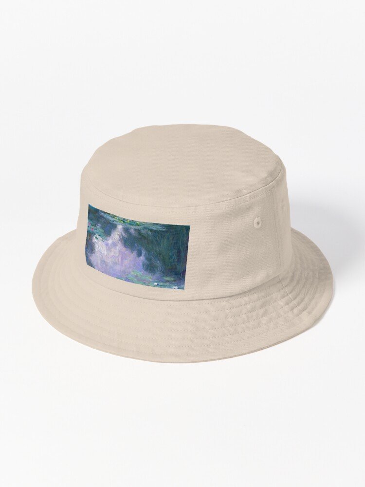 Water Lilies (Nympheas) 1907 Claude Monet Fine Art Bucket Hat