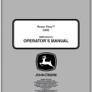 John Deere 54HC Power Flow Operator’s Manual OMM168204 John Deere 54HC Power Flow Operator’s Manual OMM168204