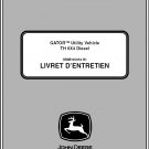John Deere TH 6X4 Diesel Gator Utility Vehicle Operator’s Manual OMM165054 John Deere TH 6X4 Diesel Gator Utility Vehicle Operator’s Manual OMM165054