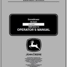 John Deere 44-Inch Snow-Blower (SN.030001) Operator’s Manual OMM158542