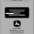 John Deere X700, X720 Ultimate Series Tractor (SN.040001) Operator’s Manual OMM158680 John Deere X700, X720 Ultimate Series Tractor (SN.040001) Operator’s Manual OMM158680