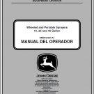 John Deere 15, 25, 45 Wheeled And Portable Sprayers Operator’s Manual OMM168099 John Deere 15, 25, 45 Wheeled And Portable Sprayers Operator’s Manual OMM168099