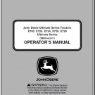 John Deere X700, X720, X724, X728, X729 Ultimate Series Tractors Operator’s Manual OMM164429 John Deere X700, X720, X724, X728, X729 Ultimate Series Tractors Operator’s Manual OMM164429