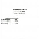 John Deere 35ZTS Compact Excavator Technical Service Repair Manual TM1839 John Deere 35ZTS Compact Excavator Technical Service Repair Manual TM1839