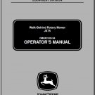 John Deere JX75 Walk-Behind Rotary Mower Operator's Manual OMGX21825 John Deere JX75 Walk-Behind Rotary Mower Operator's Manual OMGX21825