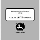 John Deere MC542 Material Collection System Operator's Manual OMM163282
