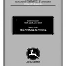 John Deere 180B, 220B, 260B Greens mower Technical Service Repair Manual TM2004