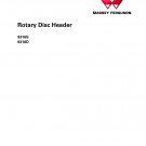 Massey Ferguson MF 9316S, 9316D Rotary Disc Header Workshop Service Repair Manual Massey Ferguson MF 9316S, 9316D Rotary Disc Header Workshop Service Repair Manual