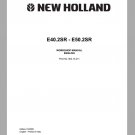 New Holland E40-2SR, E50 2SR Workshop Service Repair Manual 60413411 New Holland E40-2SR, E50 2SR Workshop Service Repair Manual 60413411