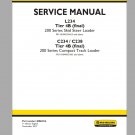 New Holland Skid Steer Compact Track Loader 200 Series Tier 4B (final) Service Repair Manual