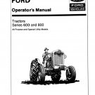 600, 620, 630, 640, 650, 660, 800, 820, 850, 860 Tractor - New Holland Operator's Manual 42060020 600, 620, 630, 640, 650, 660, 800, 820, 850, 860 Tractor - New Holland Operator's Manual 42060020