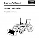 250C, 260C, 744 - New Holland Operator's Manual 43074410