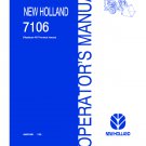 1120, 1215, 1220, 7106, TC18, TC21, TC21D Loader - New Holland Operator's Manual 86597080 1120, 1215, 1220, 7106, TC18, TC21, TC21D Loader - New Holland Operator's Manual 86597080