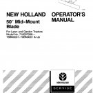 50 Inch Mid Mount Blade for Lawn and Garden Tractors - New Holland Operator's Manual 86602579