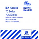 New Holland 70, 70A Series Tractor Service Repair Manual 87018723