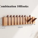 Wood coat hook rack wall mount, Entryway wall coat hooks hanger, Beech hallway wall hook, Hat holder Wood coat hook rack wall mount, Entryway wall coat hooks hanger, Beech hallway wall hook, Hat holder