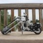 Wire art motorcycle sculpture, Unique figurines for motorcycle enthusiasts, Birthday gift for men