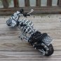 Wire art motorcycle sculpture, Unique figurines for motorcycle enthusiasts, Birthday gift for men