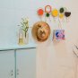 Entryway and Hallway Wall Mounted Coat Hooks Rack. Rustic Coat Hanger Hooks, Key Towel Holder