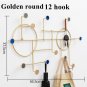 Entryway Coat Hanger Hooks, Metal Coat Rack Wall Mounted, Wall Hook, Key Holder, Hat Rack