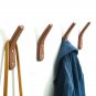Rustic Wooden Coat Hanger Hooks, Entryway, Bathroom, Hallway Wall Coat Ranck, Key and Towel Hooks