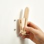 Rustic Wooden Coat Hanger Hooks, Entryway, Bathroom, Hallway Wall Coat Ranck, Key and Towel Hooks