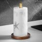 Kitchen paper roll holder, Standing paper towel holder, Counter paper holder for countertop