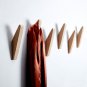 Oak Wood Wall Hook, Coat Hook Rack Wall Mount, Decorative Wall Hooks Modern