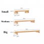 Modern wood towel rack, Wooden towel bar rod, Bath towel holder, Farmhouse towel rail