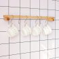 Modern wood towel rack, Wooden towel bar rod, Bath towel holder, Farmhouse towel rail