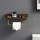 Toilet Paper Holder Small Wall Mount for Bathroom, Wooden Toilet Roll Holder, Toiletten Toilet Paper Holder Small Wall Mount for Bathroom, Wooden Toilet Roll Holder, Toiletten