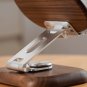 Cute Bear Cell Phone Holder, Stand Wooden Smartphone Desk Holder,Animal Phone Stand