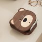 Cute Bear Cell Phone Holder, Stand Wooden Smartphone Desk Holder,Animal Phone Stand