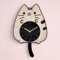 Wooden Wall Clock Silent Non Ticking, Preciser Modern Style Decor Clock for Home, Office, Bedroom
