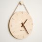 Silent Non-Ticking Wooden Round Wall Clock, Rustic Country Home Decor Wall Clock(10 Inch )