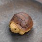 Tiny Sea Turtle Tea Pet Figurine. Miniature Zisha Ceramics Turtle Figure