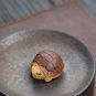 Tiny Sea Turtle Tea Pet Figurine. Miniature Zisha Ceramics Turtle Figure