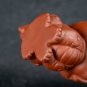 Purple Clay dragon Statue, Feng shui decor Figurine, Zisha Yixing Tea set, Tea Set, Animal Figurine