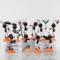 Metal Ant Statue, Cartoon Lady Beetle Action, Iron Art Model, Standing Ant Figurine Decor