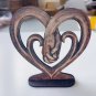 Hand in hand Abstract Sculpture Statue, Eternal Love, Wedding Desktop Dec Gift