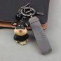Leather Dog Key Holder, Pet Women's Decorative Key Fob/Coin Purse Accessory Gift