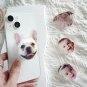 Custom Personalized Phone Grip, Magnetic Phone Grip, Pet Photo Phone Grip, Dog Mom Gift, Kindle Grip