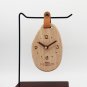 Wooden Desktop Clock, wall clock, Non-Ticking, for Kitchen Living Room, Home Desk