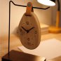 Wooden Desktop Clock, wall clock, Non-Ticking, for Kitchen Living Room, Home Desk