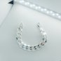 Men's Heavy Solid Thick Cuban Bracelet gift for him 15mm