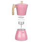 European Style Aluminum Coffee Pot Turkish Octagonal Pot Coffee Cup