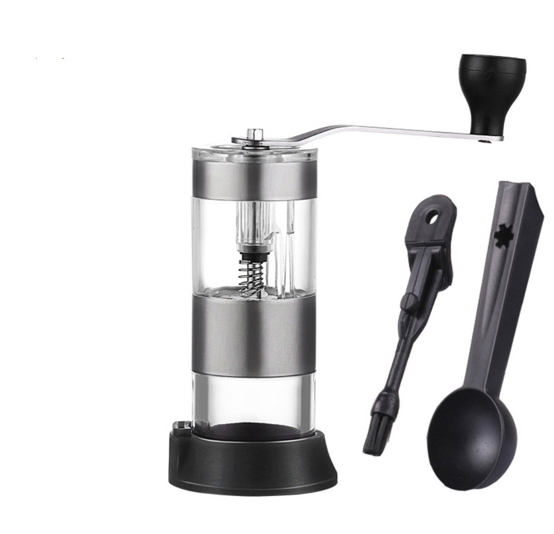 Hand Grinder Coffee Bean Grinder Small Mini Manual Grinder All-In-One Coffee Machine