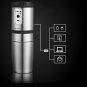 Electric portable stainless steel coffee grinder